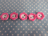 15mm Flower Buttons - Premium Buttons from jaytrim - Just £0.25! Shop now at Smart as a button