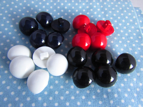 Half Ball Buttons - Premium Buttons from Smart as a button - Just £0.45! Shop now at Smart as a button