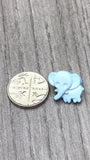 Baby Blue Elephant Buttons - Premium Buttons from Jaytrim - Just £0.45! Shop now at Smart as a button