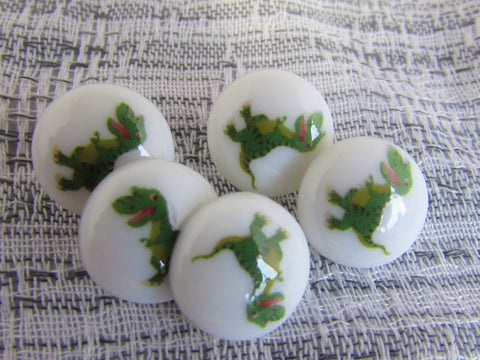 15mm Dinosaur Baby Buttons in Packs of 5, 10 or 20 Childrens Buttons on a Shank - Premium from Smart as a button - Just £0.55! Shop now at Smart as a button
