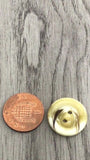 15mm or 19mm Arran Buttons Cream & Brown Round Arran Buttons in packs 10 and 20 - Premium  from Smart as a button - Just £0.40! Shop now at Smart as a button