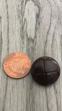 Brown Football Buttons - Premium Buttons from jaytrim - Just £0.50! Shop now at Smart as a button