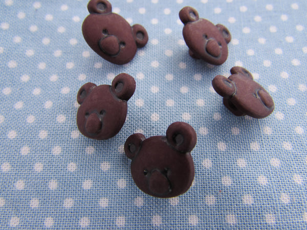 Brown Teddy Bear Head Baby Buttons Best Price Jaytrim Smart as a button