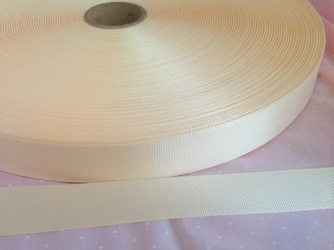 15mm & 25mm Cream Grosgrain Ribbon - Premium  from Smart as a button - Just £1.90! Shop now at Smart as a button