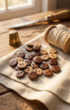 10mm Coconut Shell Buttons Baby Buttons