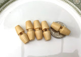 20mm Natural Wood Toggle Buttons - Premium Buttons from Smart as a button - Just £3.50! Shop now at Smart as a button