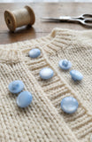 10mm Smartie Buttons on a Shank Baby Buttons