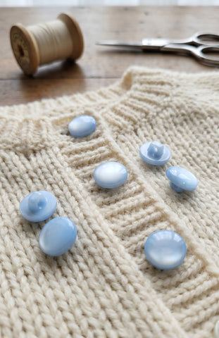 10mm Smartie Buttons on a Shank Baby Buttons