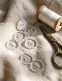 Clear Buttons Duvet Cover Buttons