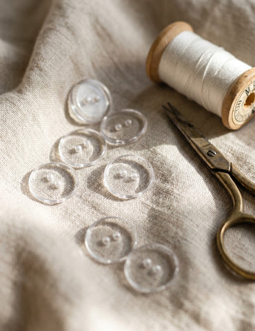 Clear Buttons Duvet Cover Buttons