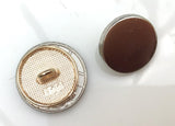 15mm Gold or Silver Blazer Jacket buttons