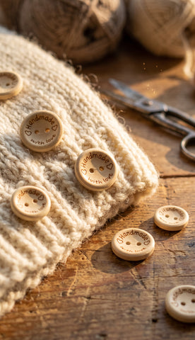 Handmade with Love Buttons