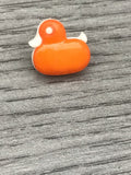 Duck Shaped Baby Buttons on Shank