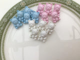 Baby Blue Teddy Bear Buttons