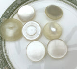 50g Assortment 1 Ivory and creams Vintage Buttons