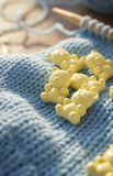 Lemon Teddy Bear Buttons