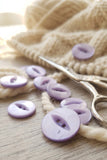 11mm & 19mm Lilac Fisheye Buttons