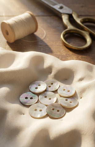 Round Mother of Pearl Buttons