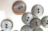 18mm Pearlised Grey Vintage Buttons