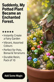 Pack of 10 Mushrooms for Fairy Gardens