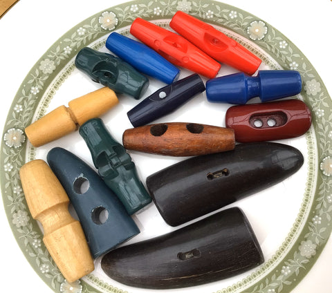 Vintage Toggle Buttons