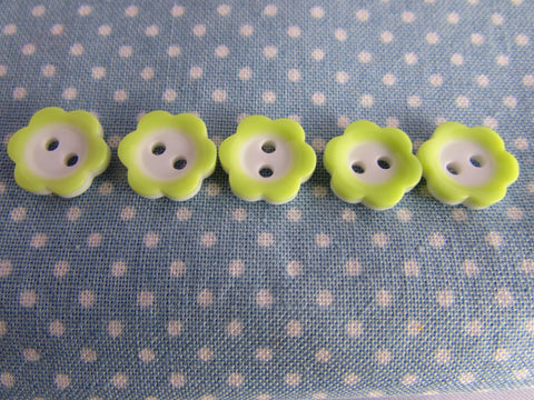 11mm Flower Buttons - Premium Buttons from jaytrim - Just £0.20! Shop now at Smart as a button