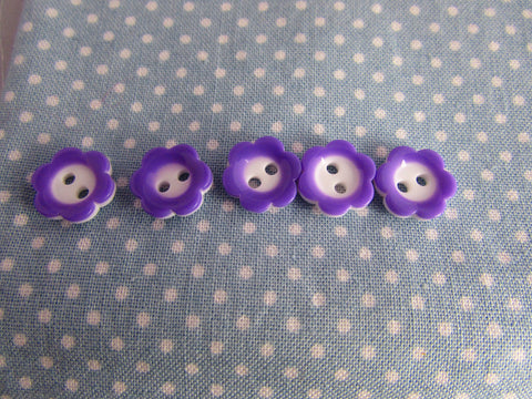 11mm Flower Buttons - Premium Buttons from jaytrim - Just £0.20! Shop now at Smart as a button