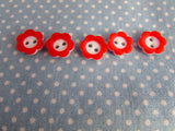 15mm Flower Buttons - Premium Buttons from jaytrim - Just £0.25! Shop now at Smart as a button