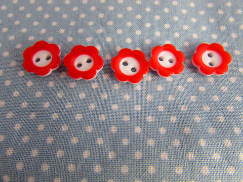 15mm Flower Buttons - Premium Buttons from jaytrim - Just £0.25! Shop now at Smart as a button