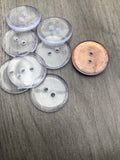 15mm & 20mm Clear Buttons - Premium  from Smart as a button - Just £2.25! Shop now at Smart as a button