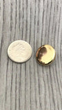 Gold or Silver Flat Blazer Buttons