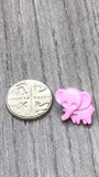 15mm x 13mm Baby Buttons Pink Elephant Buttons on a Shank in Packs  5, 10 or 20 - Premium Buttons from Jaytrim - Just £0.45! Shop now at Smart as a button