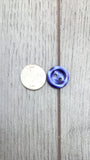 15mm Royal Blue Colour High Gloss Lipped Buttons - Premium Buttons from Smart as a button - Just £0.40! Shop now at Smart as a button