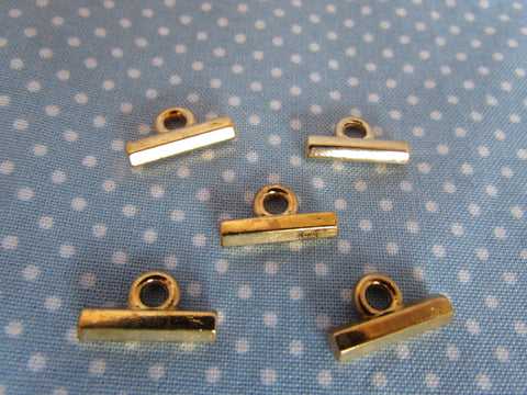 Gold T Bar Buttons - Premium Buttons from Jaytrim - Just £0.65! Shop now at Smart as a button