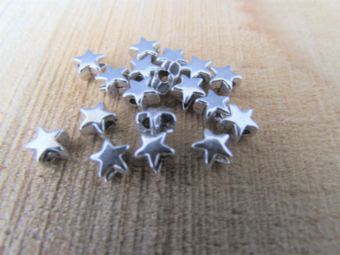 Tibetan Silver Star Spacer Beads - Premium  from Smart as a button - Just £2.50! Shop now at Smart as a button