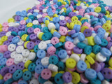 6mm Mini Dolls Buttons Pastel Asst Colours & Packs Dolls Clothes Buttons - Premium Buttons from Smart as a button - Just £2! Shop now at Smart as a button