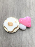 15mm Assorted Toadstool Buttons