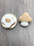15mm Assorted Toadstool Buttons