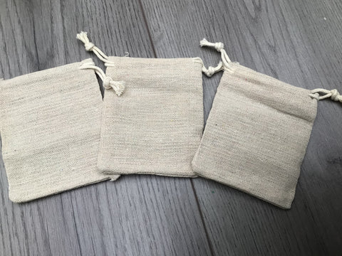 Drawstring Muslin Cotton Gift Bags