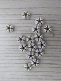 Tibetan Silver Flower Spacer Beads 7.5mm  Pack of 50 - Premium  from Smart as a button - Just £3! Shop now at Smart as a button