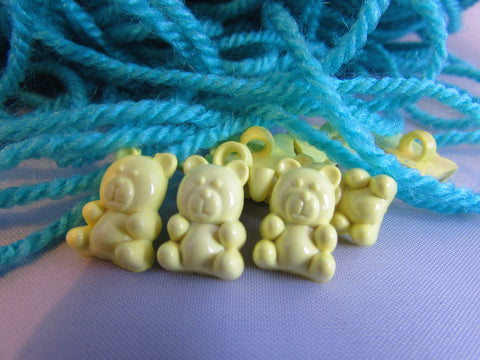 Lemon Teddy Bear Buttons - Premium Buttons from Jaytrim - Just £0.45! Shop now at Smart as a button