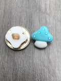 15mm Assorted Toadstool Buttons