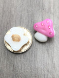 15mm Assorted Toadstool Buttons