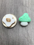 15mm Assorted Toadstool Buttons