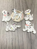 Wooden Dalmatian Dog Buttons for Scrapbooking Crochet & Knitting - Premium Buttons from Smart as a button - Just £0.40! Shop now at Smart as a button
