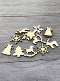 Wooden Christmas Shapes - Premium  from Smart as a button - Just £1.50! Shop now at Smart as a button