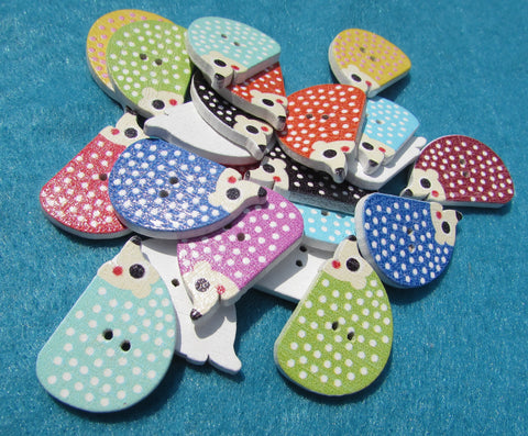 Buttons UK, Wooden Buttons, Button Crafts